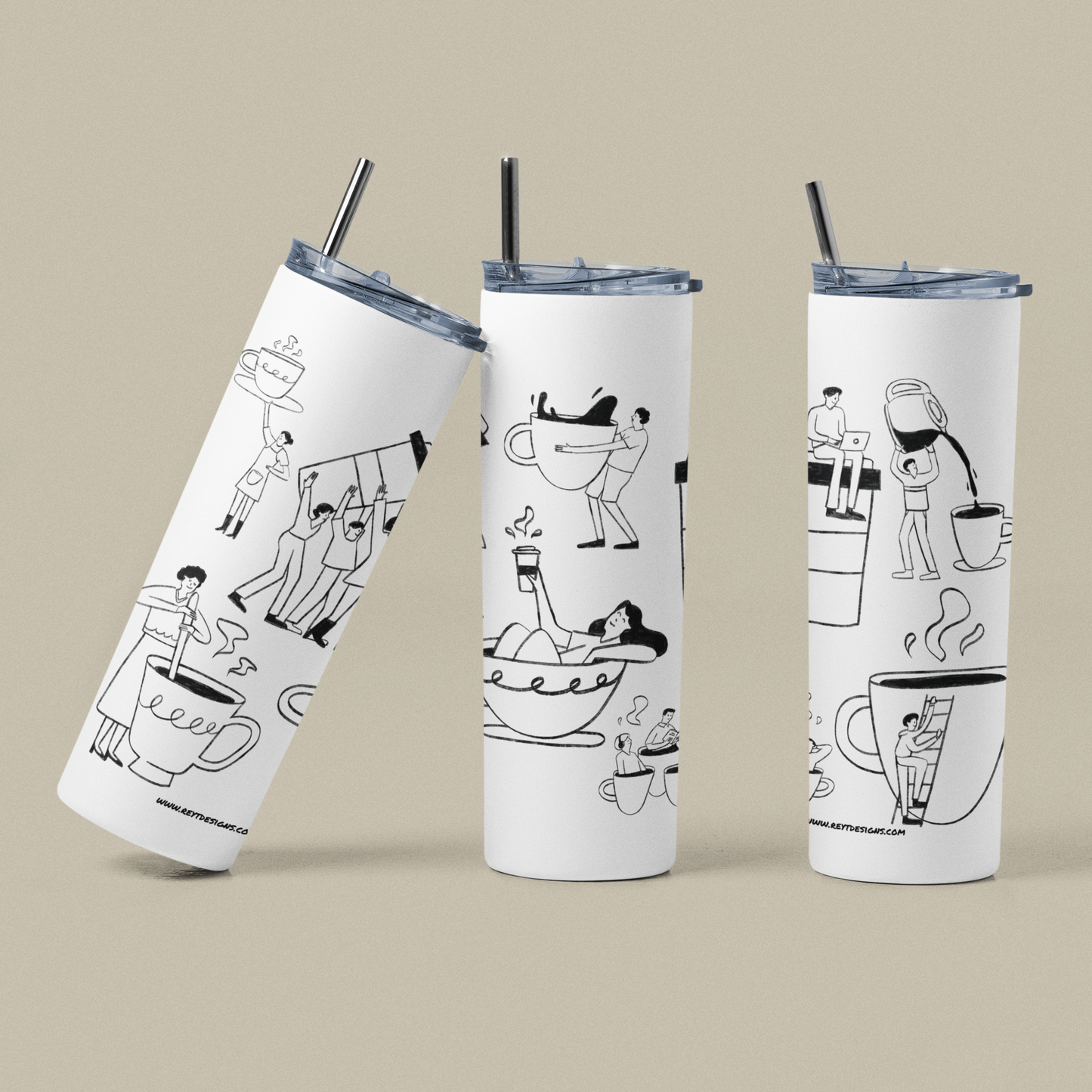 Coffee Doodle - Tumbler
