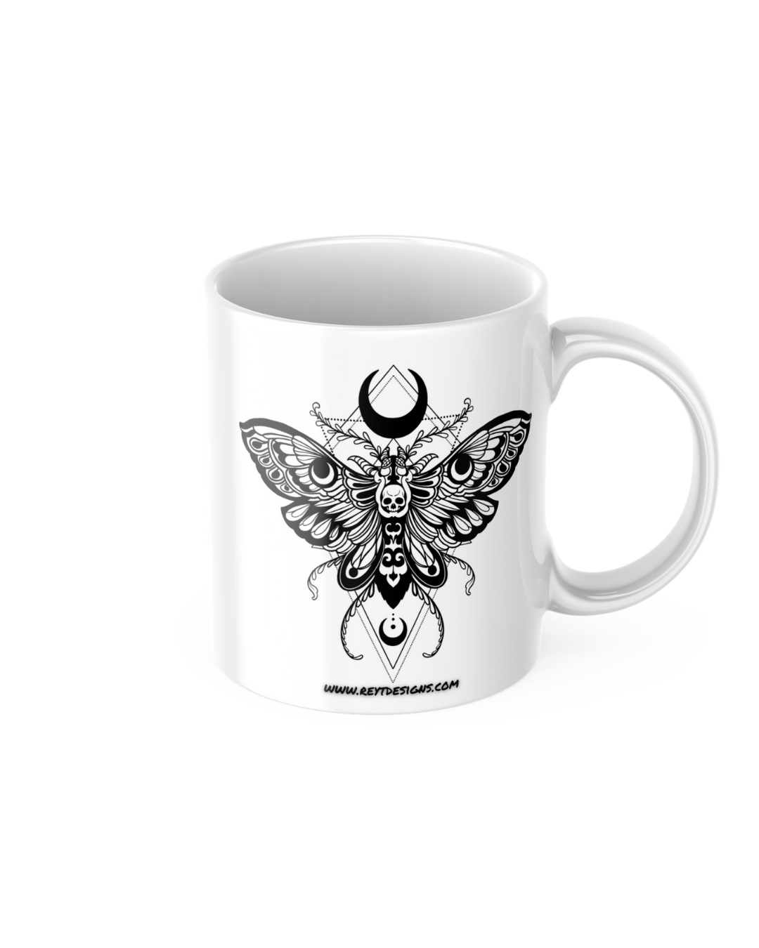Goth Moth - Ceramic Mug