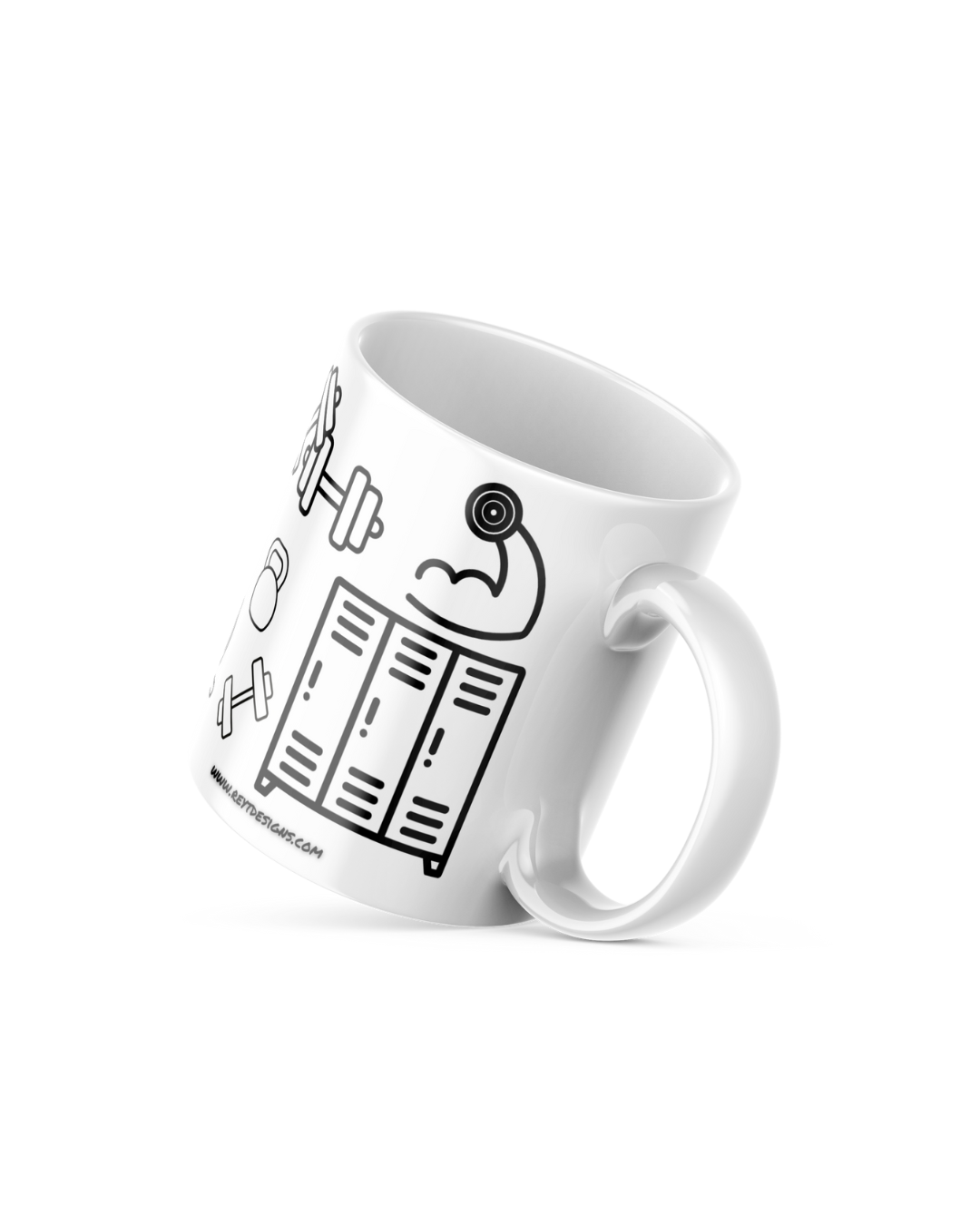 Gym Doodle - Ceramic Mug