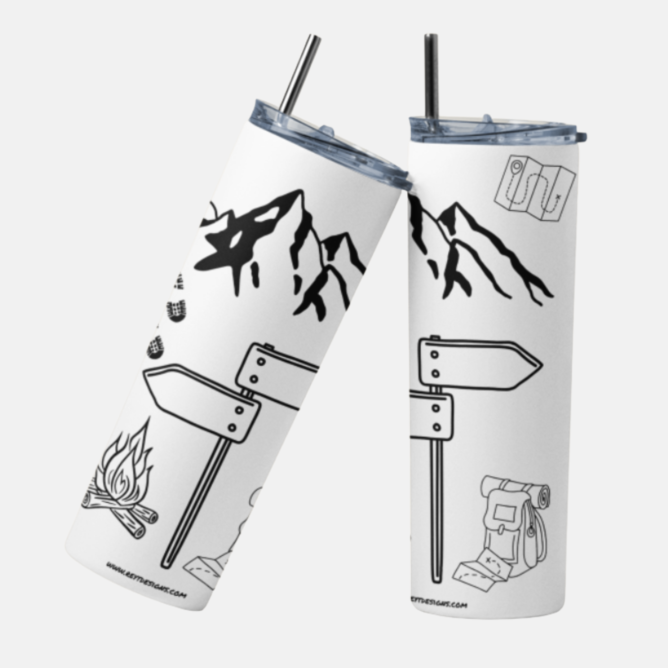 Hiking Doodle - Tumbler