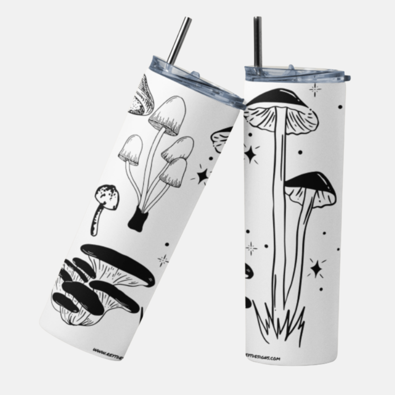 Mushrooms Doodle - Tumbler