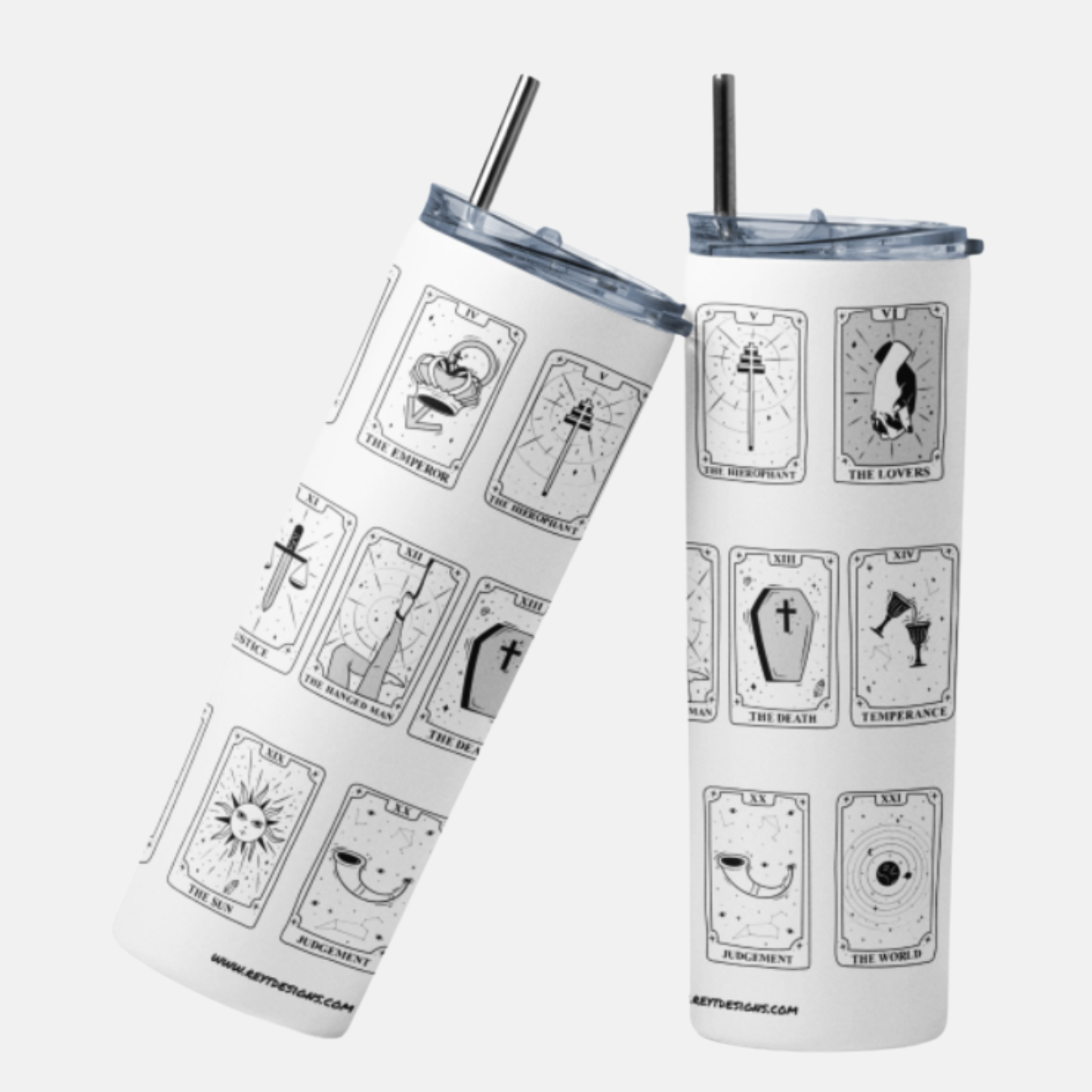 Tarot Doodle - Major Arcana - Tumbler