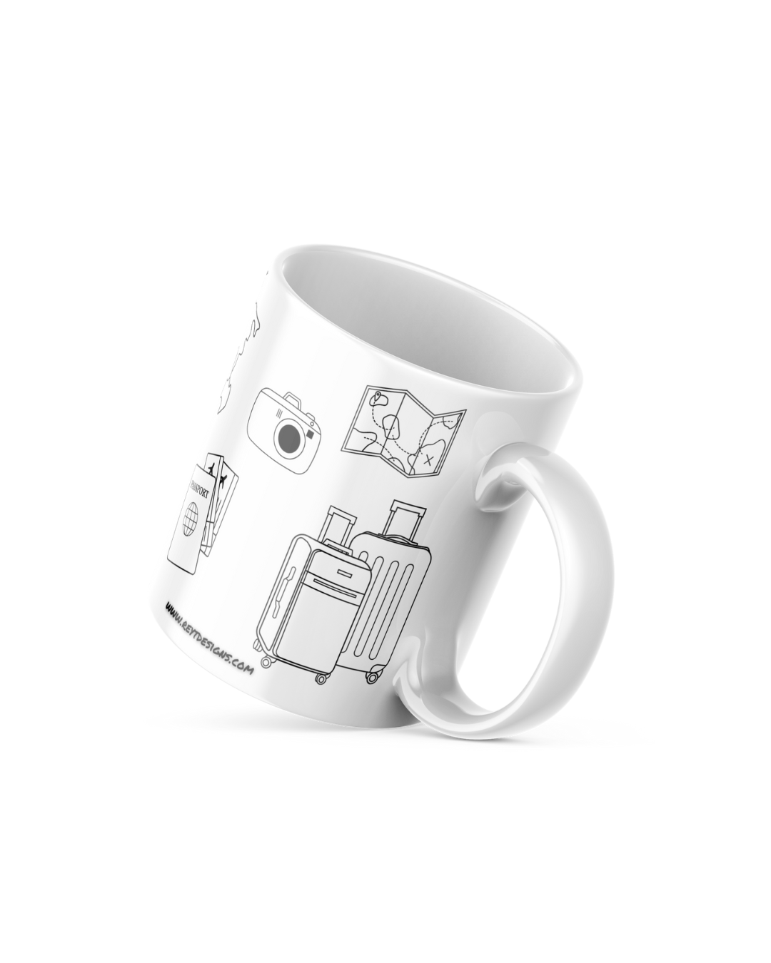 Travelling Doodle - Ceramic Mug