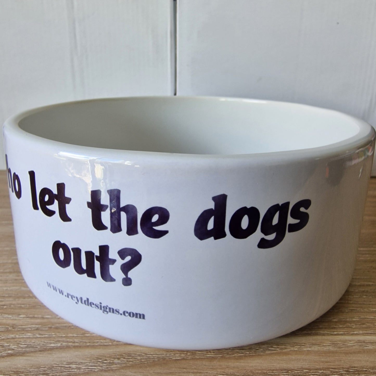 CLEARANCE - Ceramic Dog Bowl