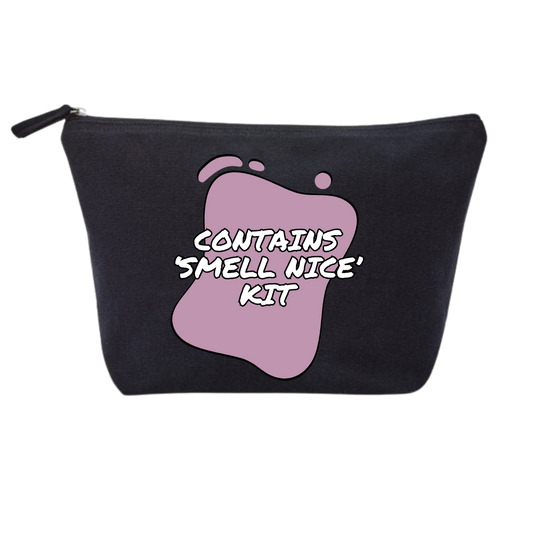 Contains ‘Smell Nice' Kit – 100% Recycled Cotton Accessory Bag