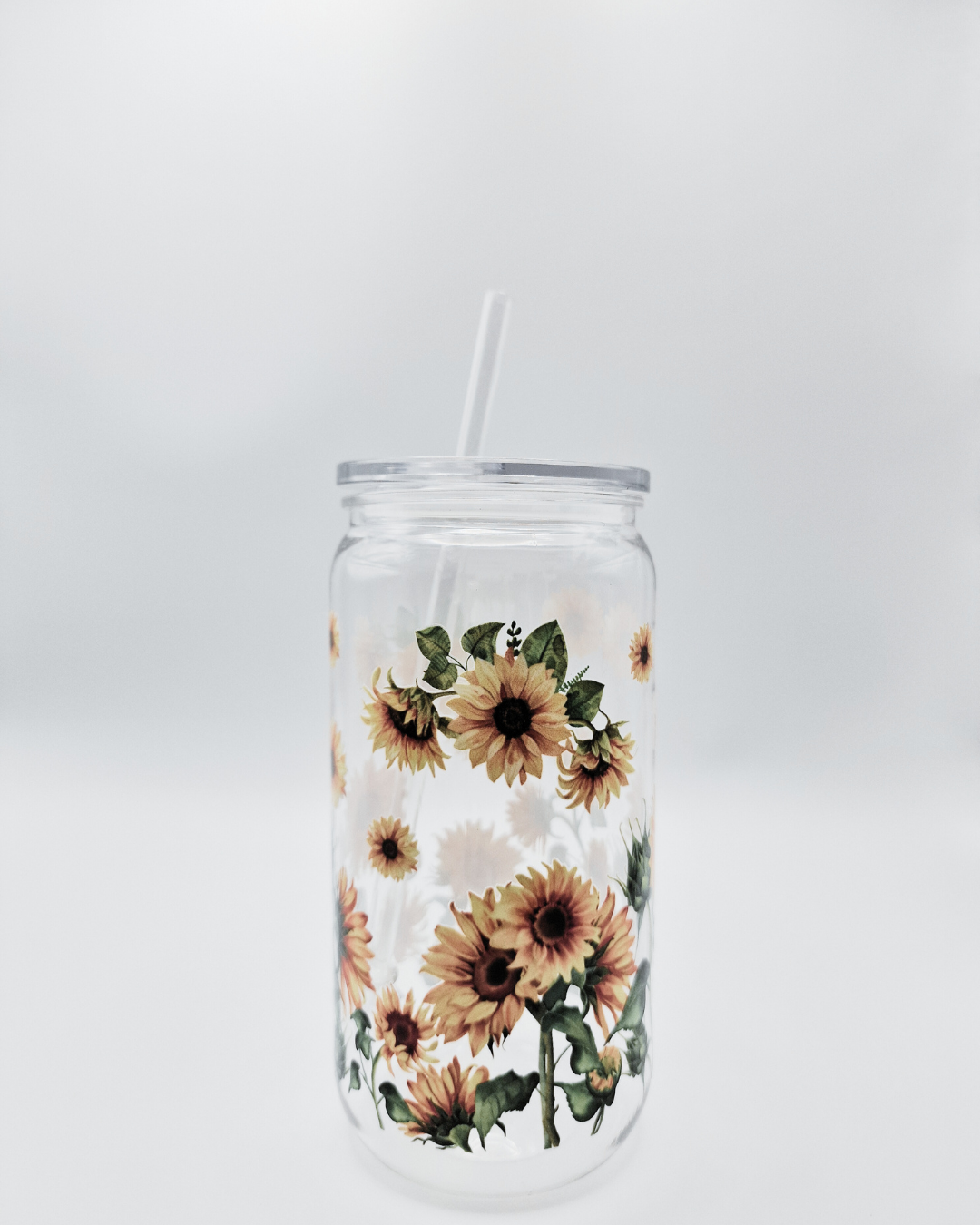 Colourful Sunflowers - Plastic Libby Cup