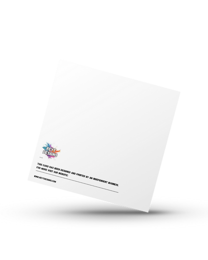 Nothing says 'Congratulations on your new home' more than this £2.50 card - Geeting Card