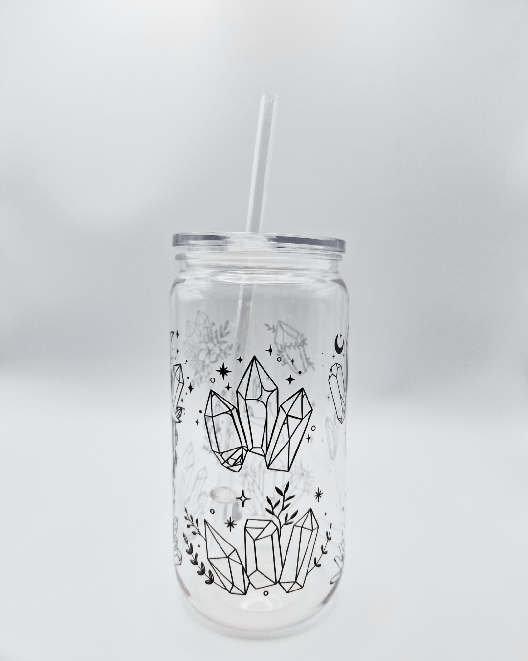 Black Crystals - Plastic Libby Cup