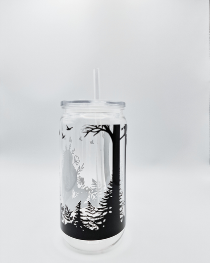 Meditating Woman - Plastic Libby Cup