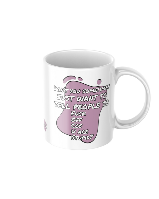 FOCUS – Funny Rude Ceramic Mug