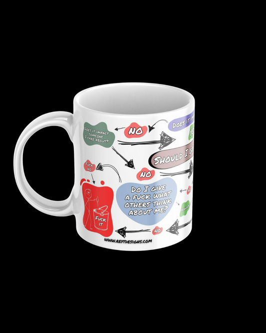 Funny Flow Chart - Ceramic Mug