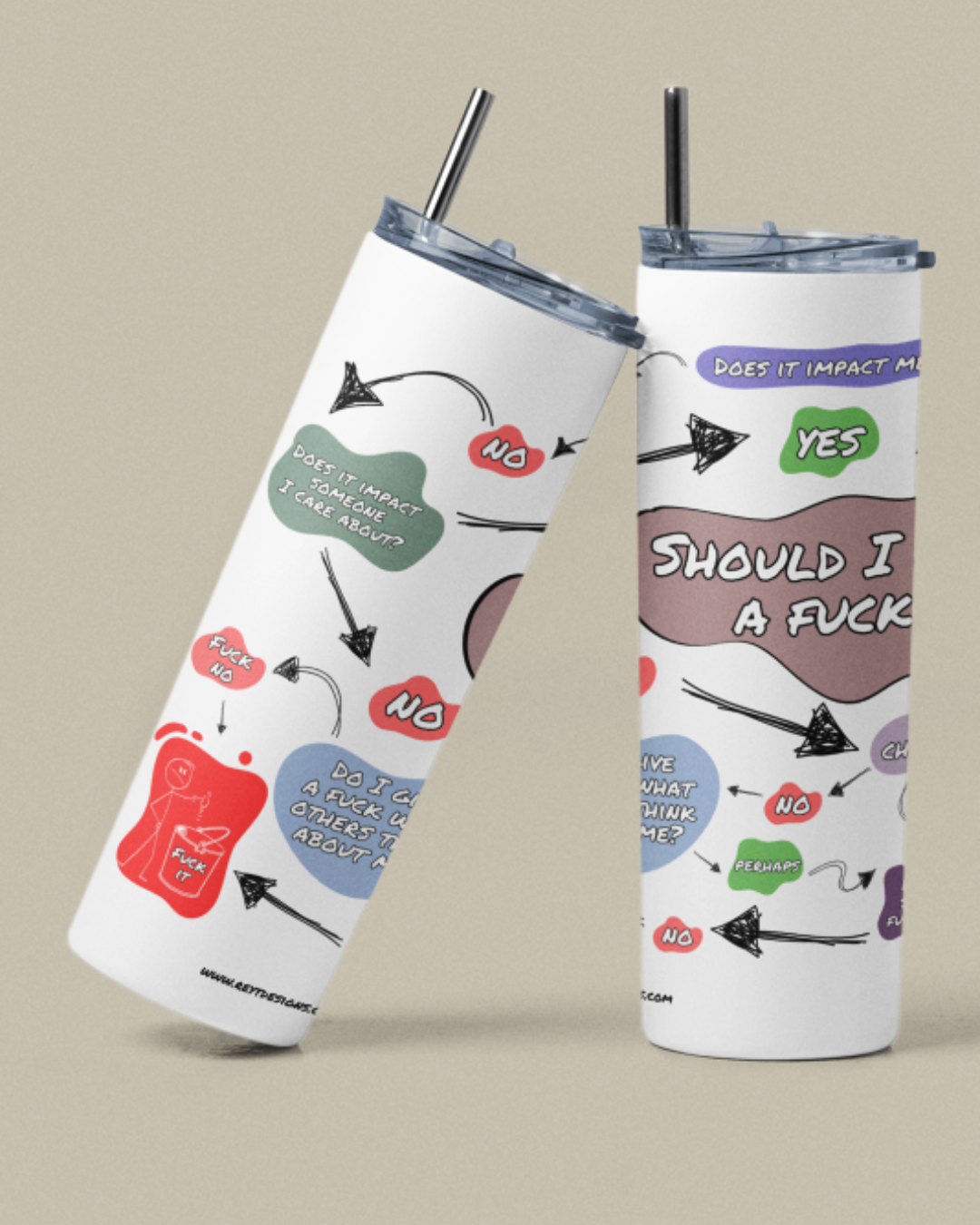 Funny Flow Chart - Tumbler