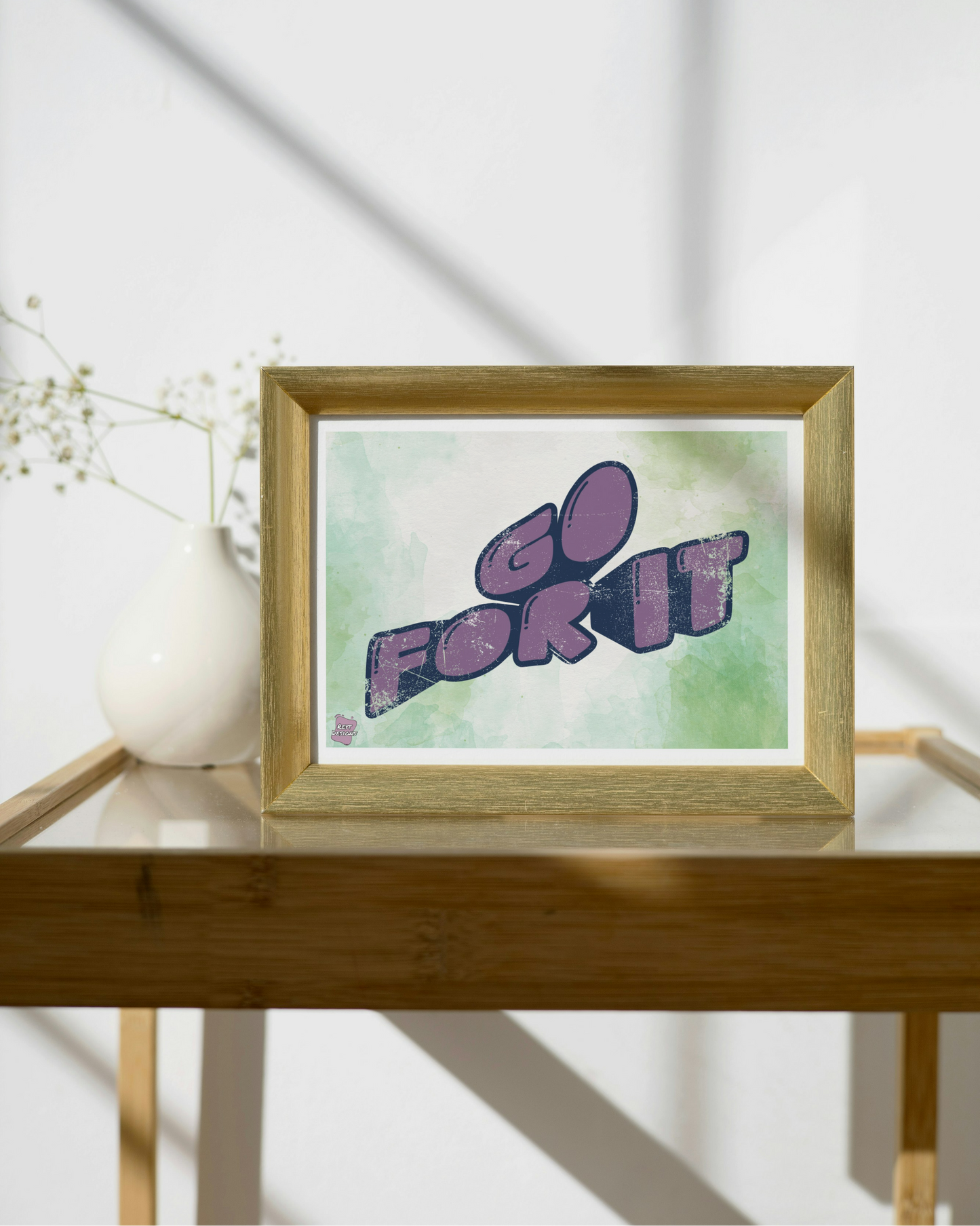 Go for it - Landscape Poster Wall Art