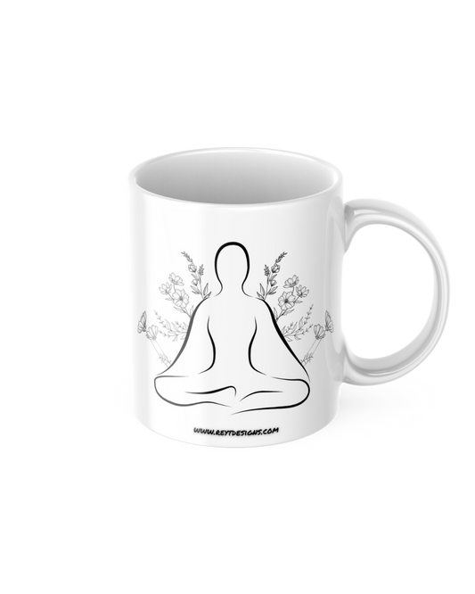 Meditation growth - Ceramic Mug