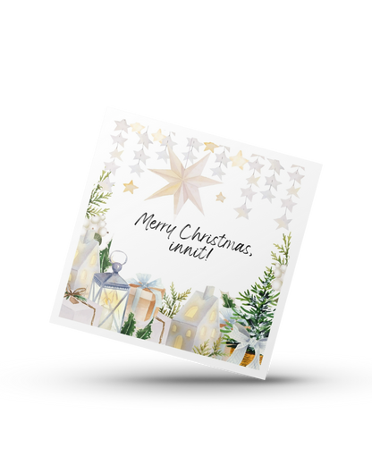 Merry Christmas, innit - Greeting Christmas Card