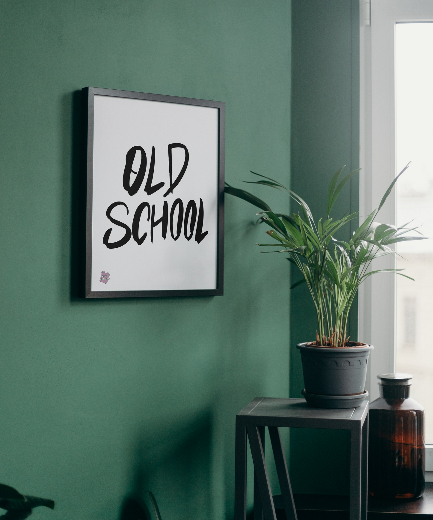 Old school - Portrait Poster Wall Art