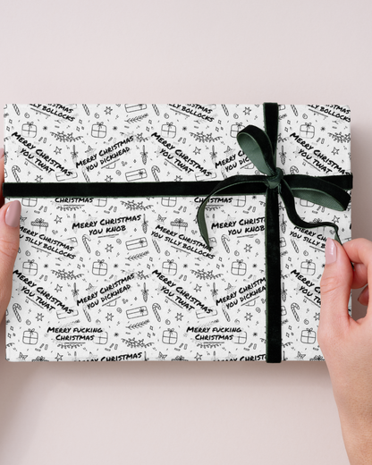 Rude Christmas Wrapping Paper