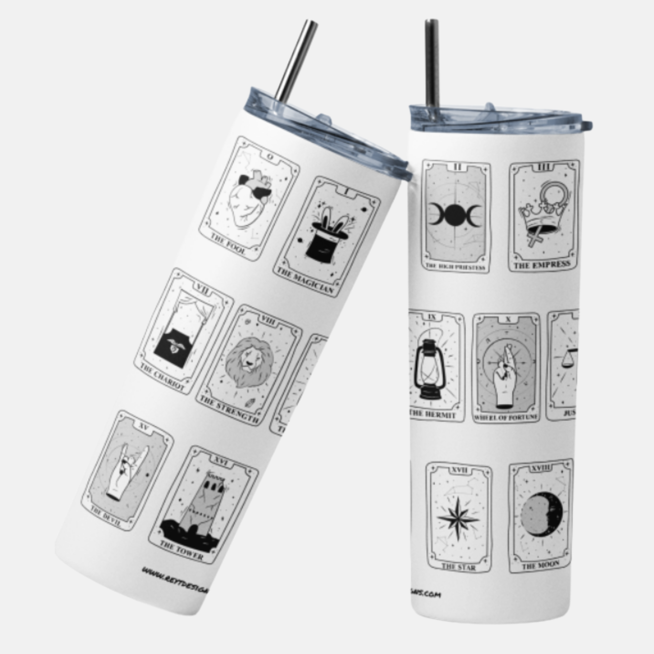 Tarot Doodle - Major Arcana - Tumbler