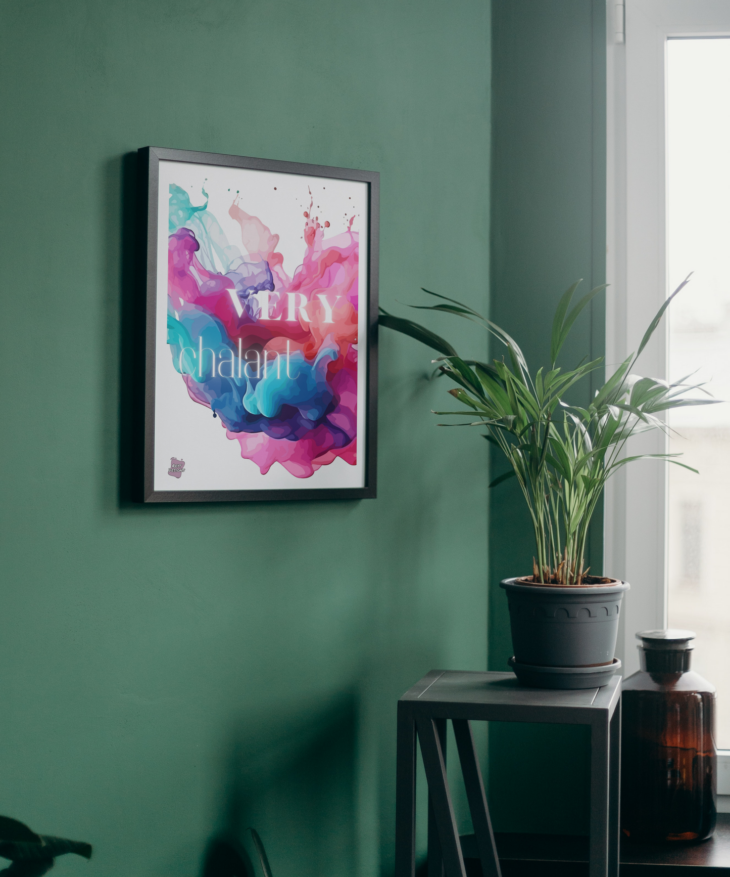 Very chalant - Portrait Poster Wall Art