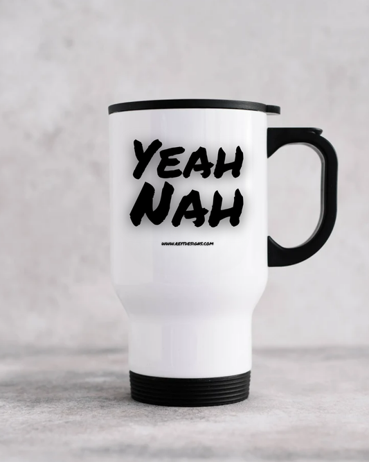 Yeah nah  - Travel Mug